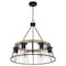 Quoizel Brockton Chandelier 6 Lights Grey Ash BRT5025GK - alternate 4